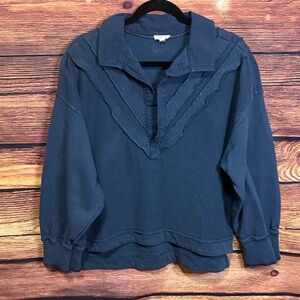 Pilcro Navy Blue Women's Sweater